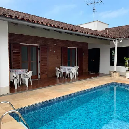 4 Suites, Ar Cond Tv, Internet, Piscina,150 Mts Praia! Aceitamos Pet! Guaruja Exterior photo